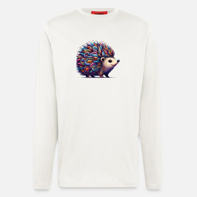 Igel - Langarmshirt - made by SPREAD  - OFF WHITE