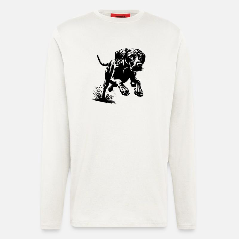 Magyar Vizsla - Langarmshirt - made by SPREAD  - OFF WHITE
