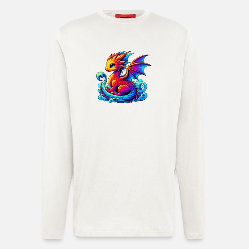 Dragon - Longsleeve - made by SPREAD  - OFF WHITE