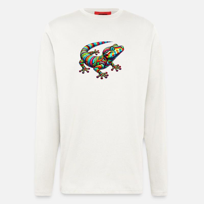 Gecko - Longsleeve - made by SPREAD  - OFF WHITE