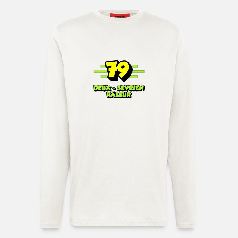 Zwei grummelnde Sevrianer - Langarmshirt - made by SPREAD  - OFF WHITE