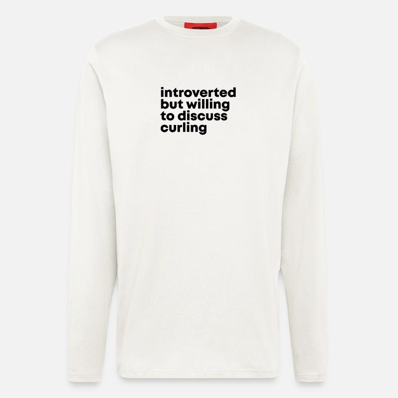 Curling - Langarmshirt - made by SPREAD  - OFF WHITE