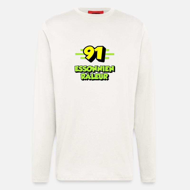 Sich beschweren Essonne - Langarmshirt - made by SPREAD  - OFF WHITE