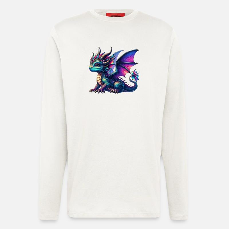 Dragon - Longsleeve - made by SPREAD  - OFF WHITE