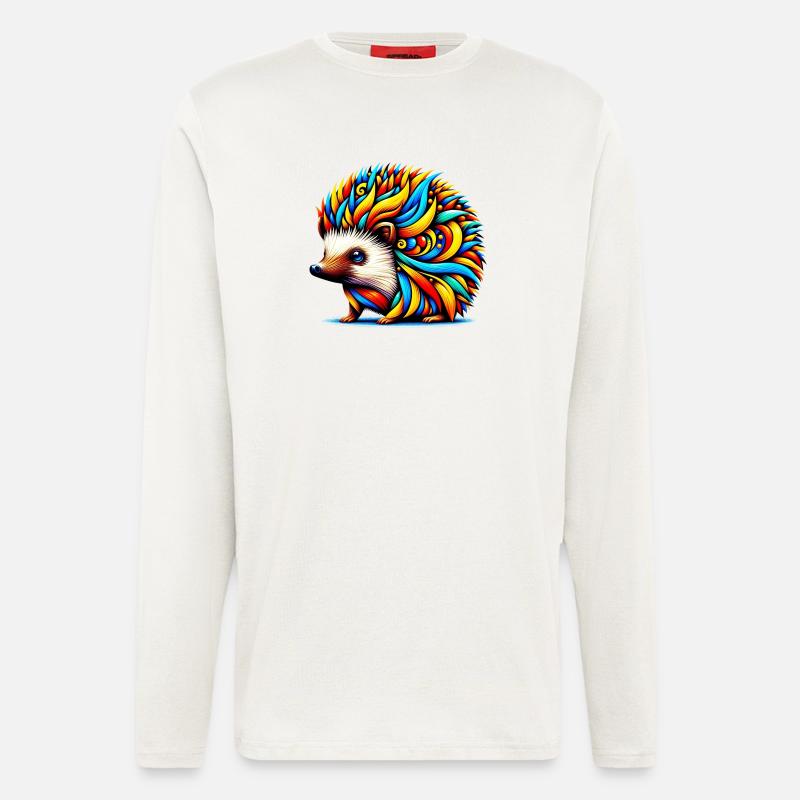 Igel - Langarmshirt - made by SPREAD  - OFF WHITE