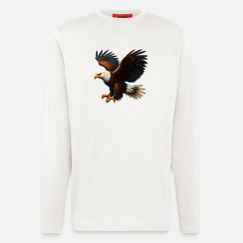 Eagle - Longsleeve - made by SPREAD  - OFF WHITE