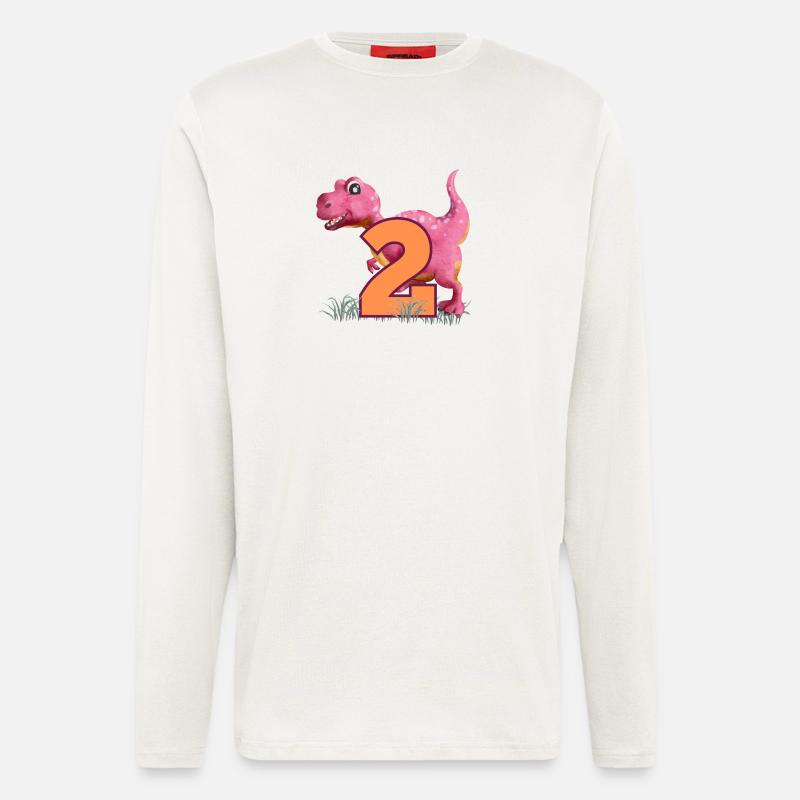 Nr.2 Dino - Langarmshirt - made by SPREAD  - OFF WHITE