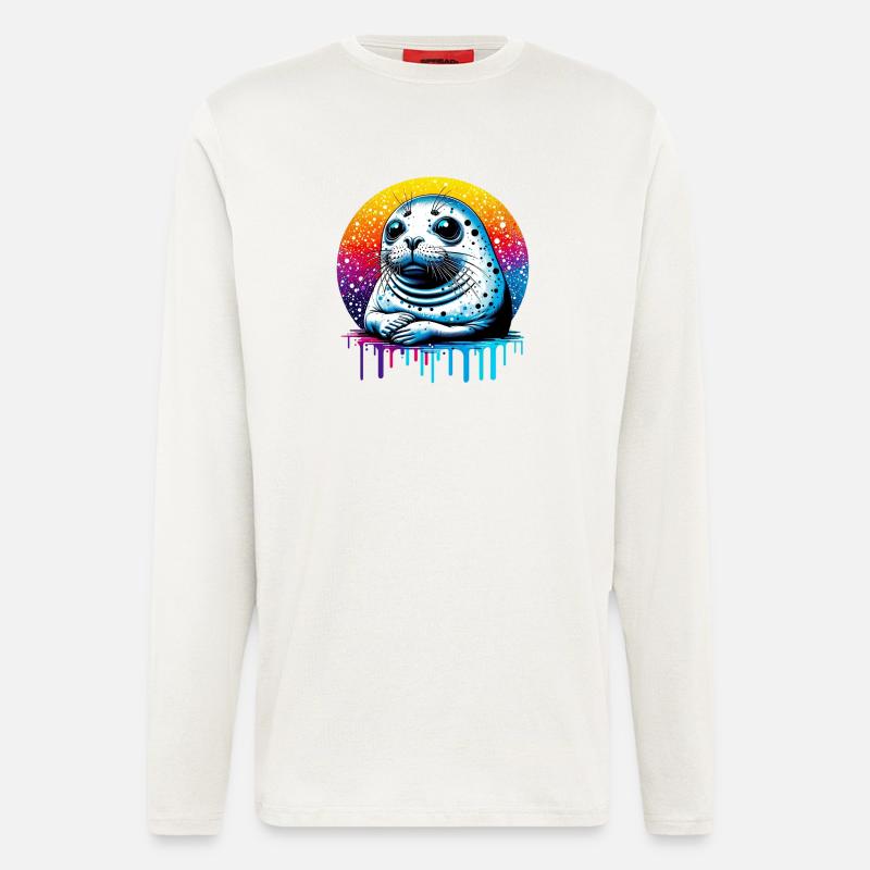 Siegel - Langarmshirt - made by SPREAD  - OFF WHITE