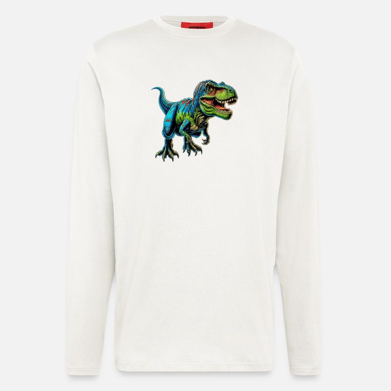 Dinosaur - Longsleeve - made by SPREAD - OFF WHITE