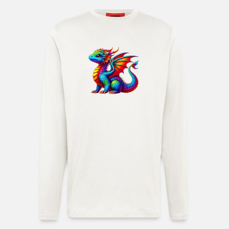 Dragon - Longsleeve - made by SPREAD  - OFF WHITE