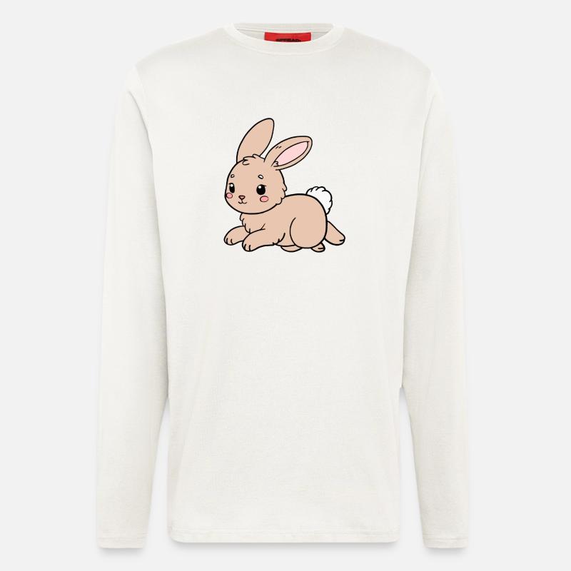 Rabbit Rabbit - Longsleeve - made by SPREAD  - OFF WHITE