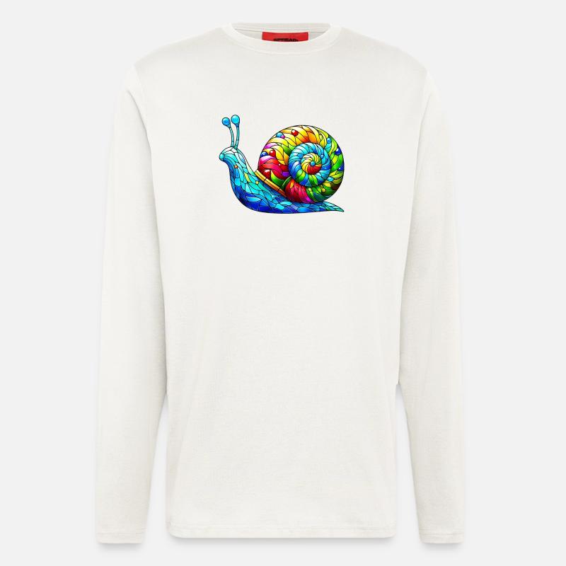 Snail - Longsleeve - made by SPREAD  - OFF WHITE