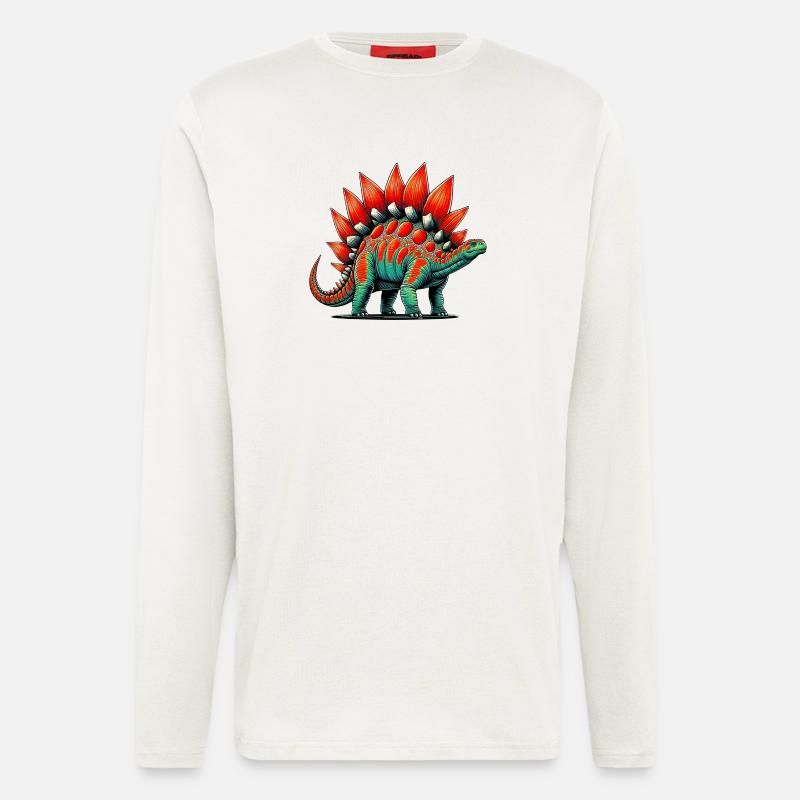 Dinosaur - Longsleeve - made by SPREAD  - OFF WHITE