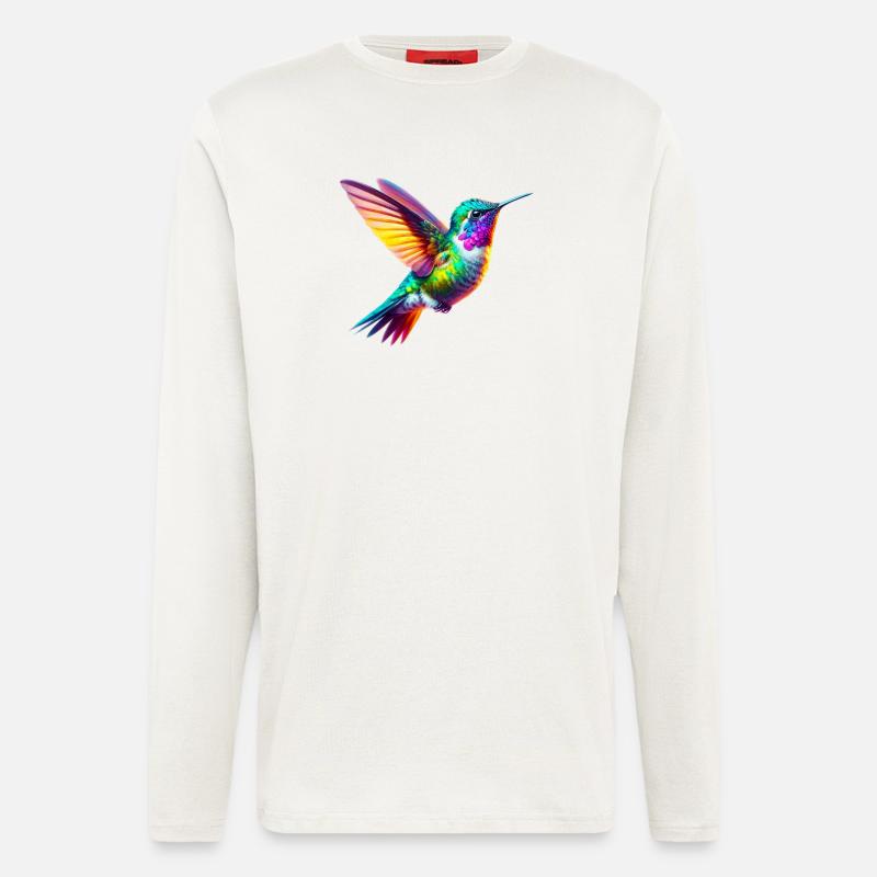 Kolibri - Langarmshirt - made by SPREAD  - OFF WHITE