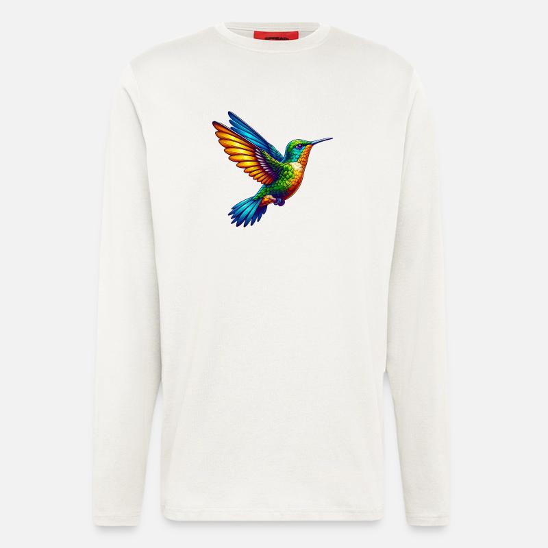 Kolibri - Langarmshirt - made by SPREAD  - OFF WHITE