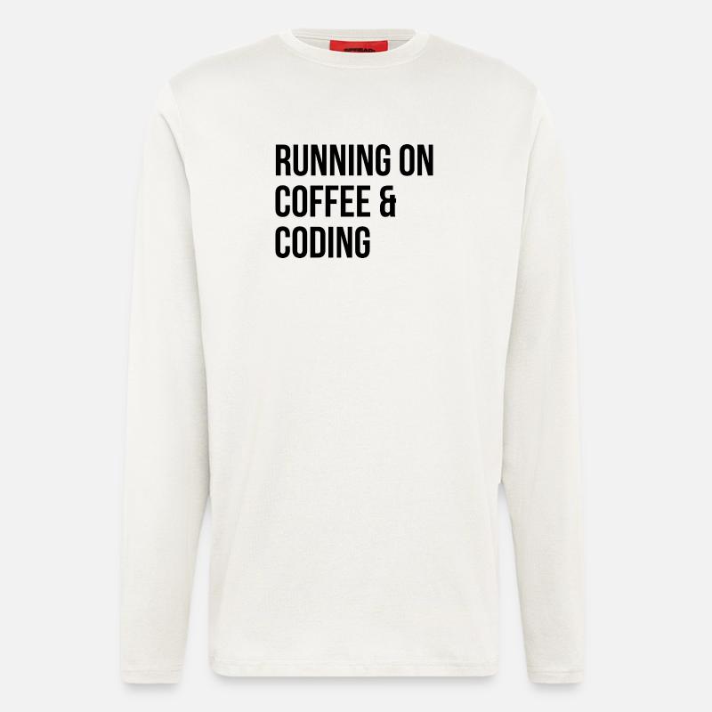 Codierung - Langarmshirt - made by SPREAD  - OFF WHITE