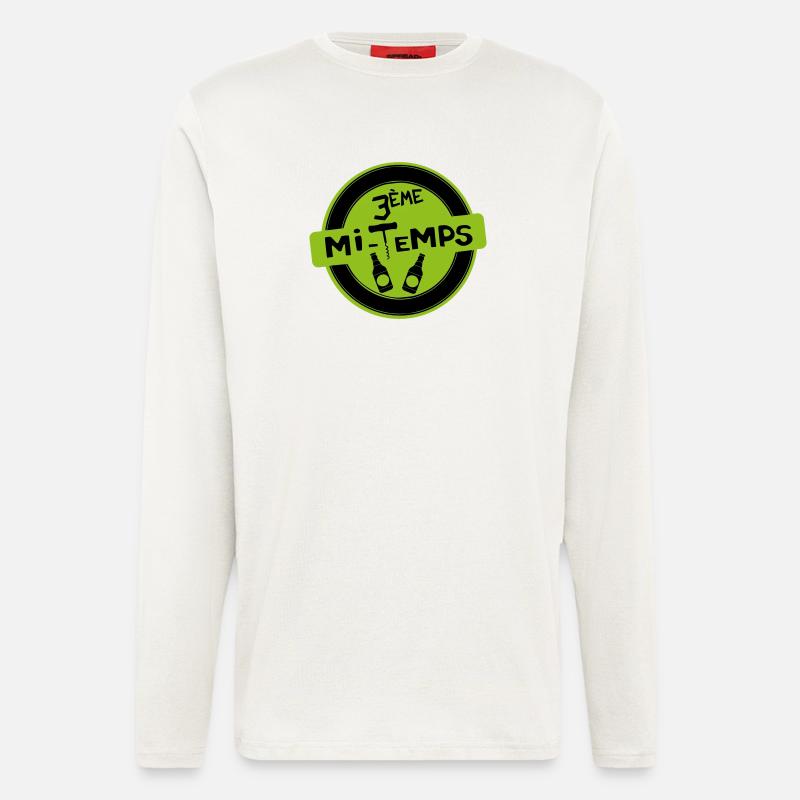 3. Halbzeit - Langarmshirt - made by SPREAD  - OFF WHITE