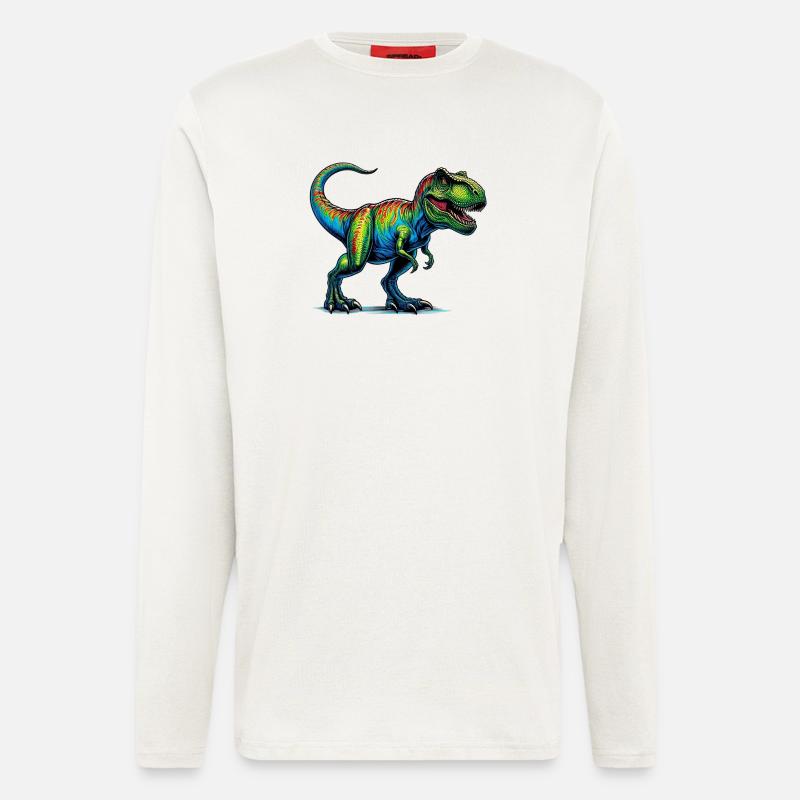 Dinosaur - Longsleeve - made by SPREAD - OFF WHITE