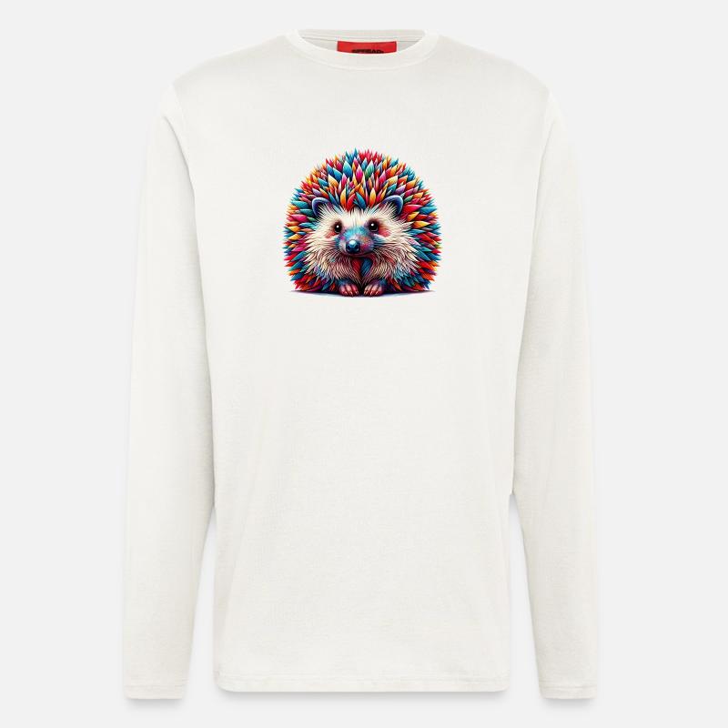 Igel - Langarmshirt - made by SPREAD  - OFF WHITE