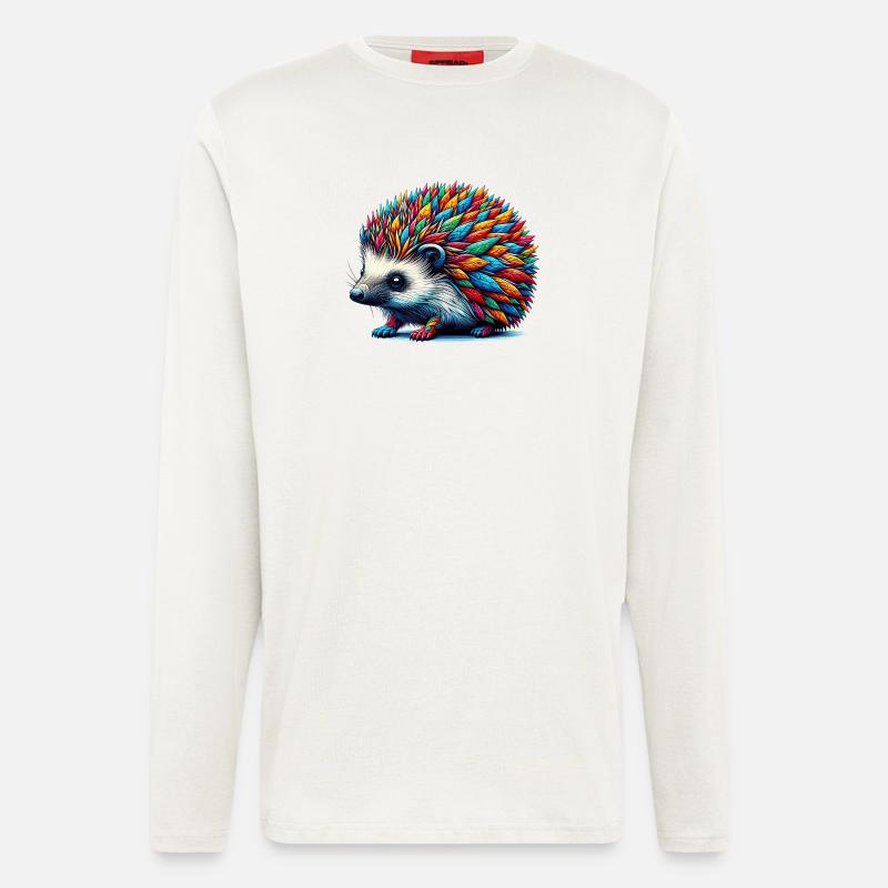 Igel - Langarmshirt - made by SPREAD  - OFF WHITE