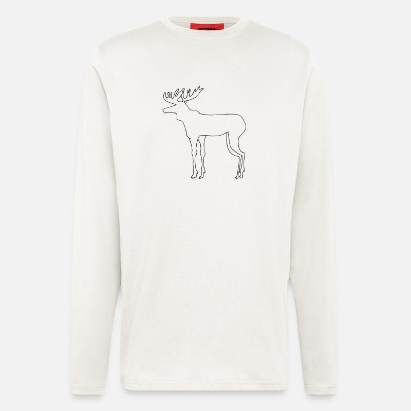 Elk - Longsleeve - made by SPREAD  - OFF WHITE