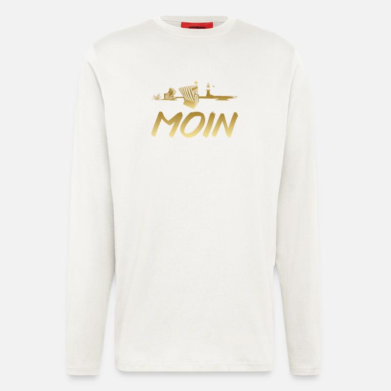 Moin - Langarmshirt - made by SPREAD  - OFF WHITE
