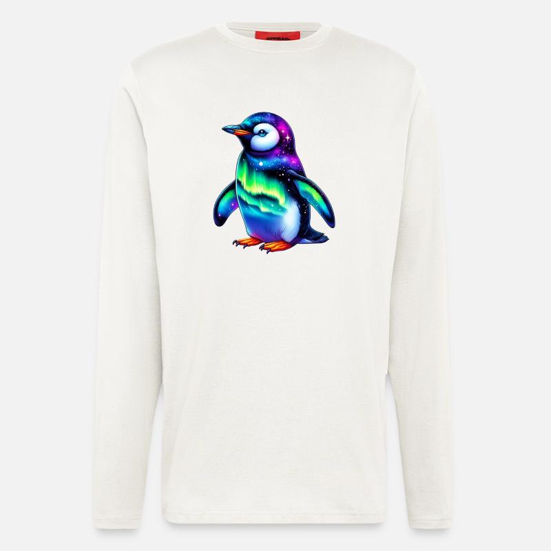 Pinguin - Langarmshirt - made by SPREAD  - OFF WHITE