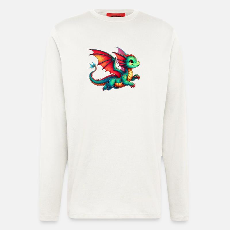 Dragon - Longsleeve - made by SPREAD - OFF WHITE