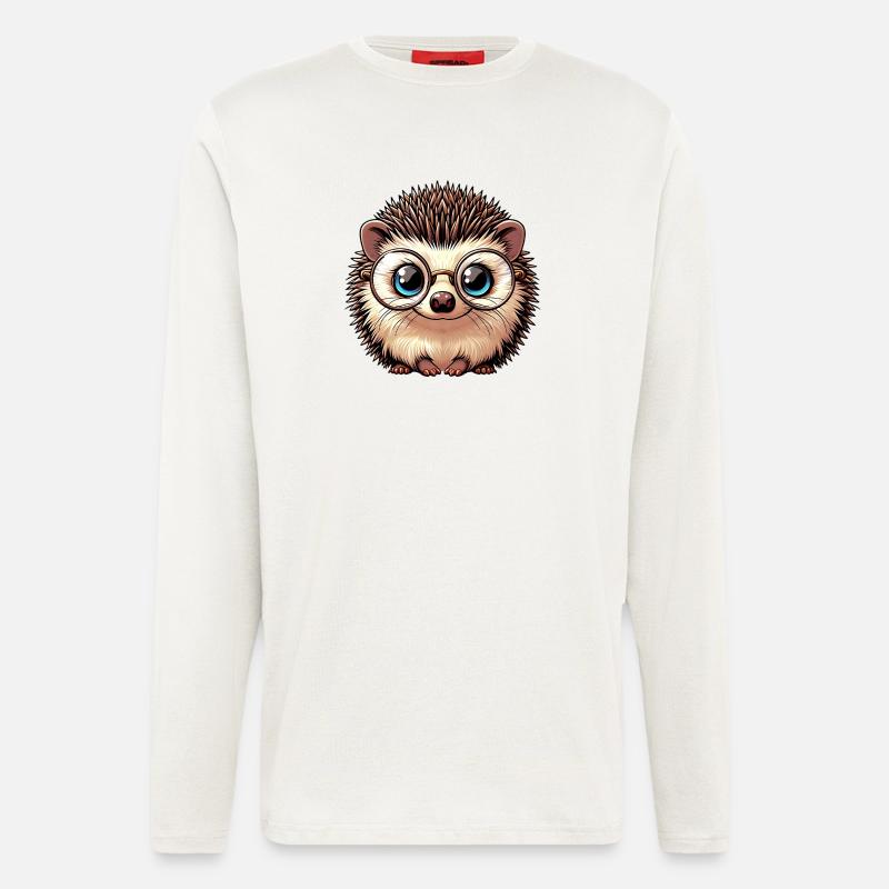 Hedgehog - Longsleeve - made by SPREAD  - OFF WHITE