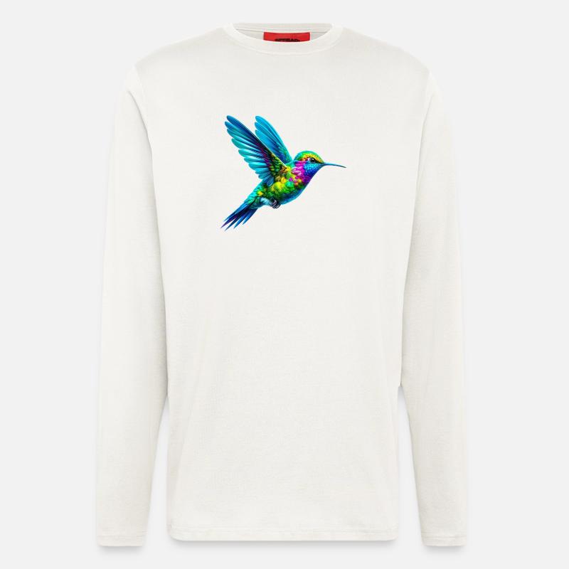 Kolibri - Langarmshirt - made by SPREAD  - OFF WHITE