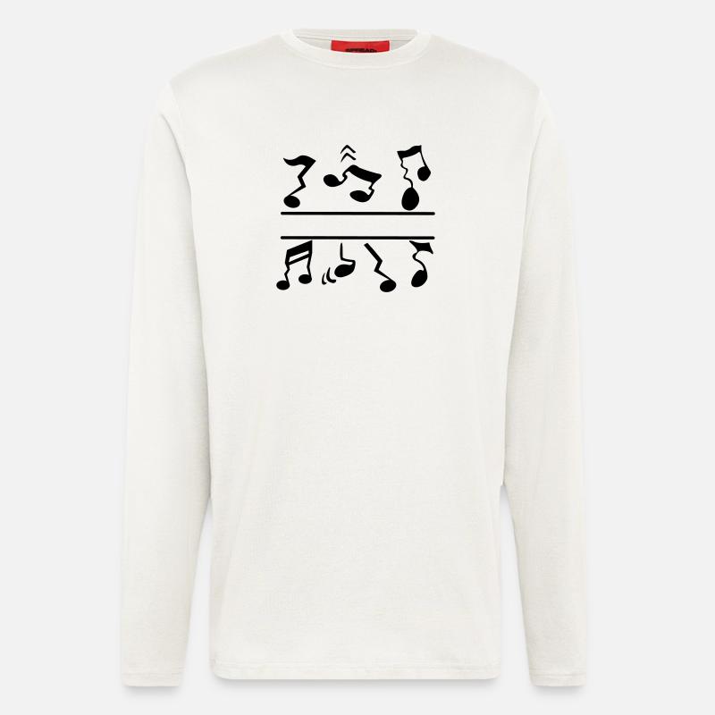 False notes - Longsleeve - made by SPREAD  - OFF WHITE