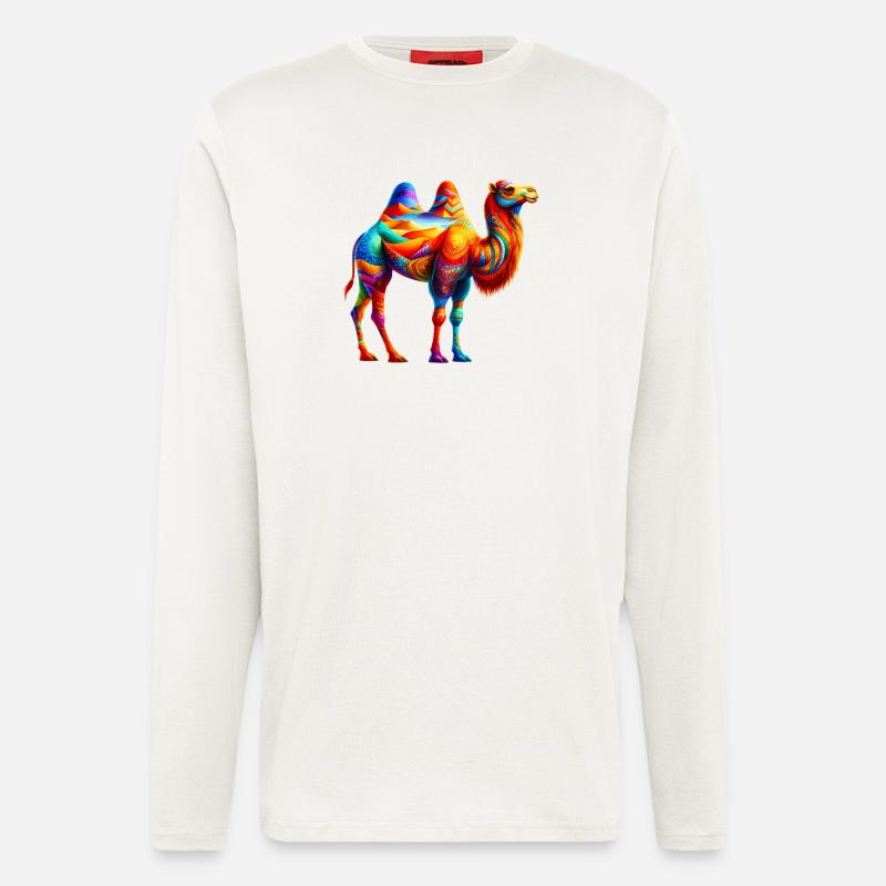 Kamel - Langarmshirt - made by SPREAD  - OFF WHITE