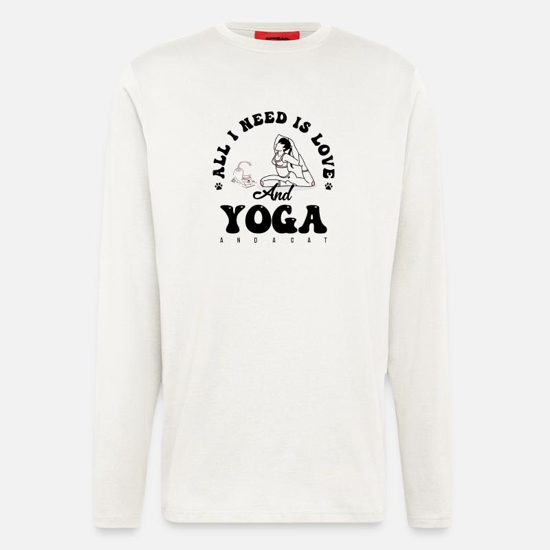 Mitternachts-Nickerchen-Silhouette - Langarmshirt - made by SPREAD  - OFF WHITE