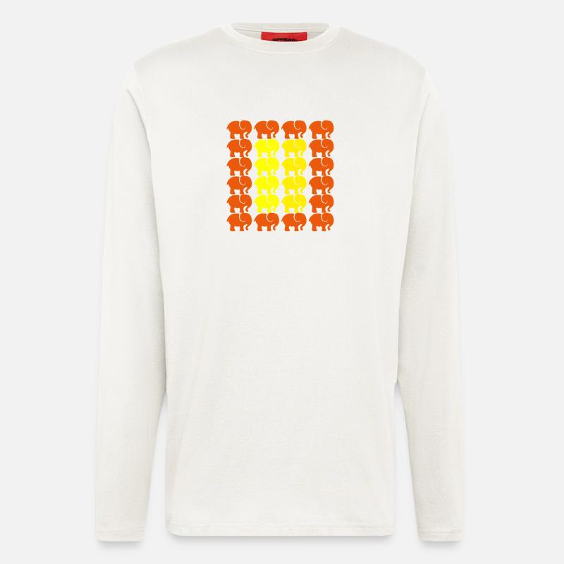 ELEFANT - Langarmshirt - made by SPREAD  - OFF WHITE