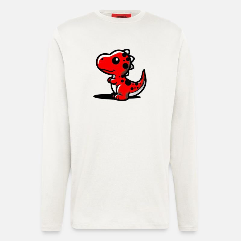 Dinosaurier - Langarmshirt - made by SPREAD  - OFF WHITE
