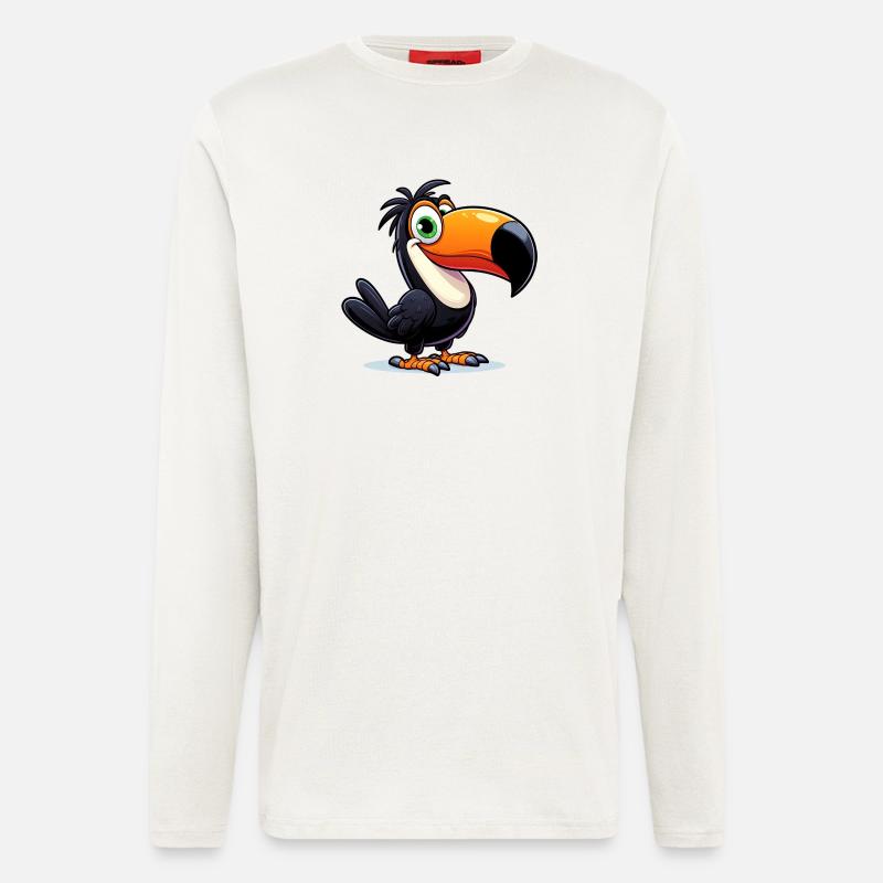 Tukan - Langarmshirt - made by SPREAD  - OFF WHITE