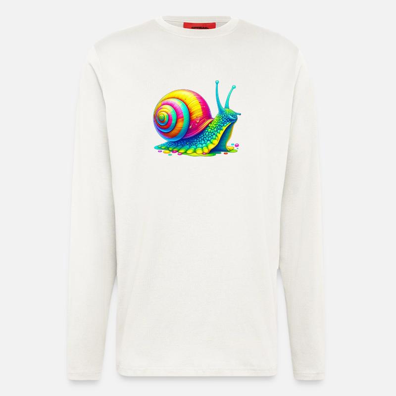 Snail - Longsleeve - made by SPREAD  - OFF WHITE