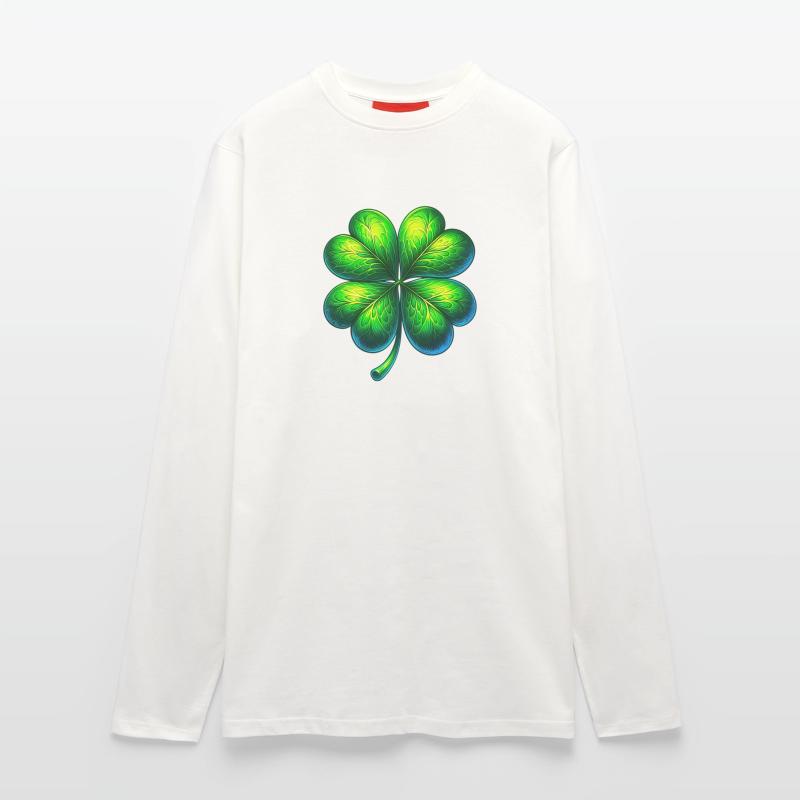 Four-leaf clover Longsleeve - made by SPREAD 