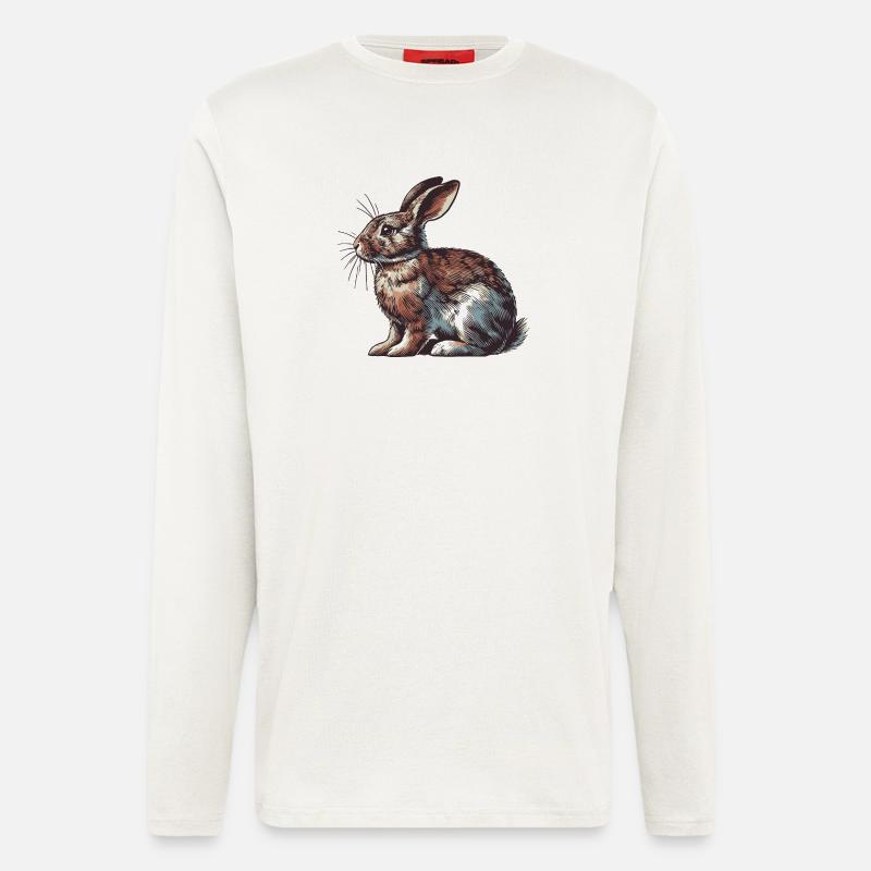 Hase - Langarmshirt - made by SPREAD  - OFF WHITE