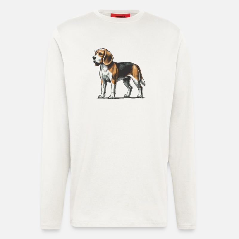 Beagle - Longsleeve - made by SPREAD - OFF WHITE