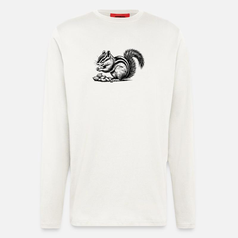 Chipmunk - Longsleeve - made by SPREAD - OFF WHITE
