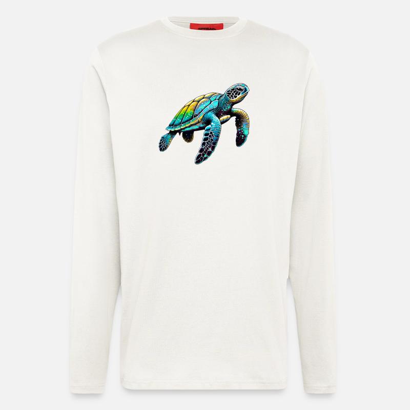 Turtle - Longsleeve - made by SPREAD  - OFF WHITE