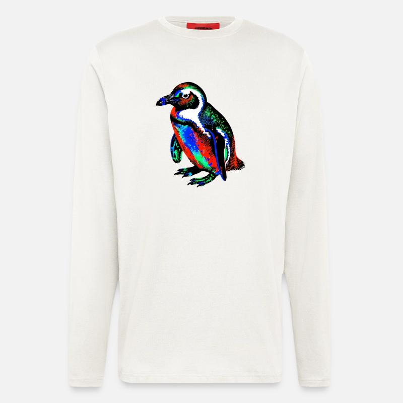 Penguin - Longsleeve - made by SPREAD  - OFF WHITE