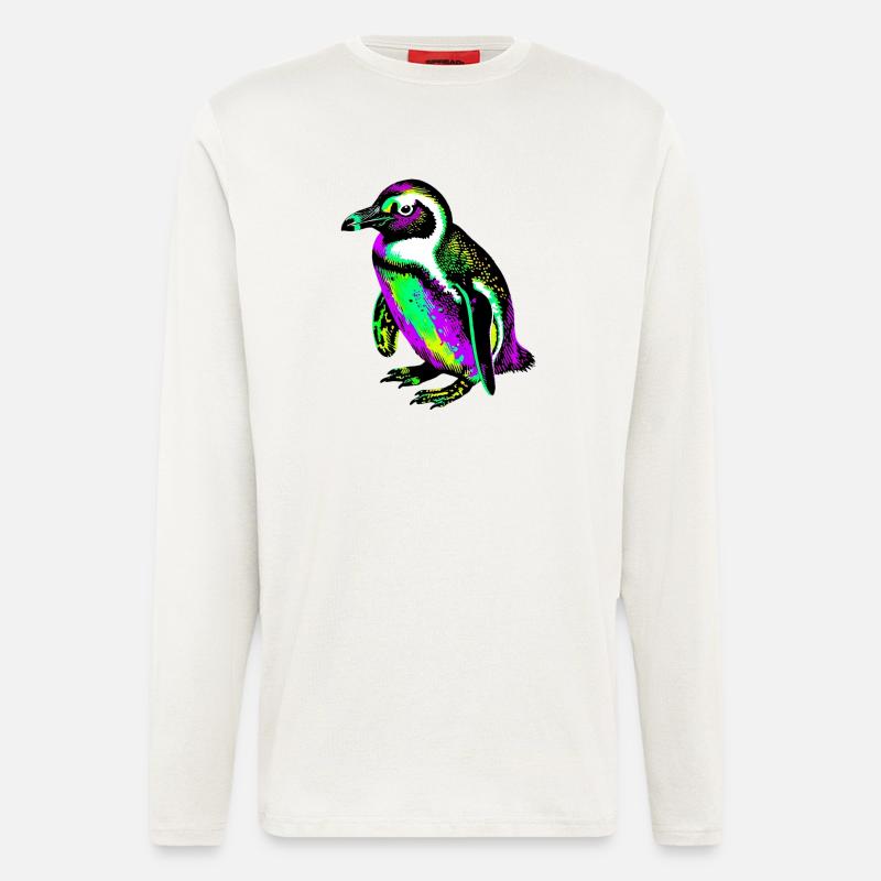 Penguin - Longsleeve - made by SPREAD  - OFF WHITE