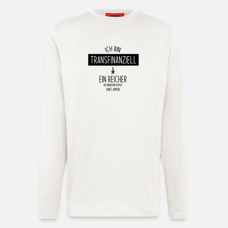 Transfinanziell - Langarmshirt - made by SPREAD  - OFF WHITE