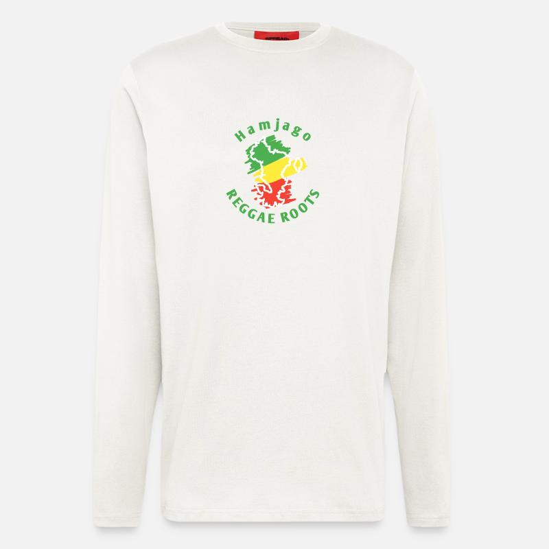 Mayotte_54 - Langarmshirt - made by SPREAD  - OFF WHITE