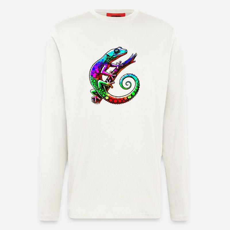 Gecko - Longsleeve - made by SPREAD  - OFF WHITE