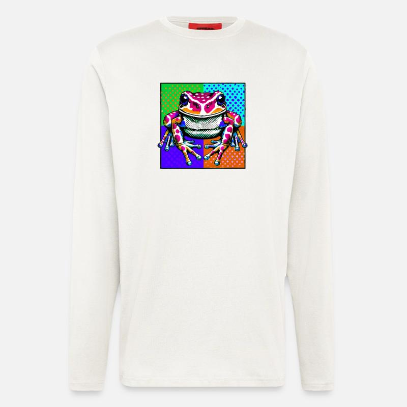 Frosch - Langarmshirt - made by SPREAD  - OFF WHITE