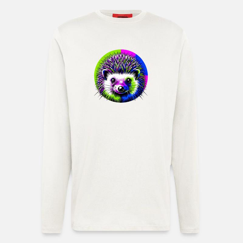 Igel - Langarmshirt - made by SPREAD  - OFF WHITE