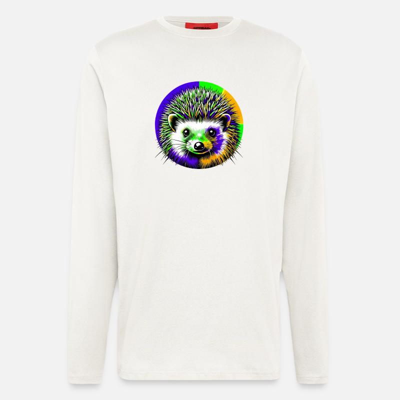 Igel - Langarmshirt - made by SPREAD  - OFF WHITE